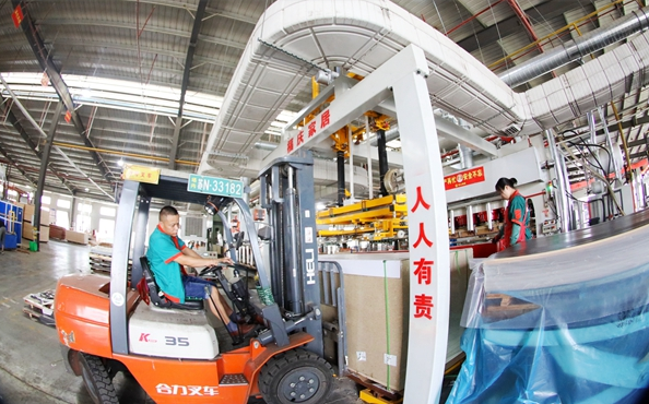 江苏沭阳：自主创新成为制造业发展强引擎