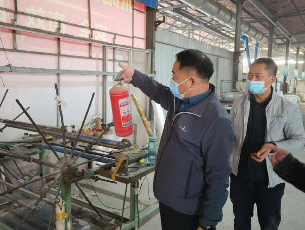 沭阳章集街道警钟再敲确保冬季消防安全