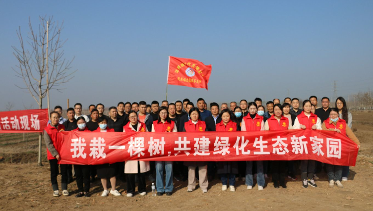 沭阳县陇集镇：植树添新绿 绘就生态文明底色