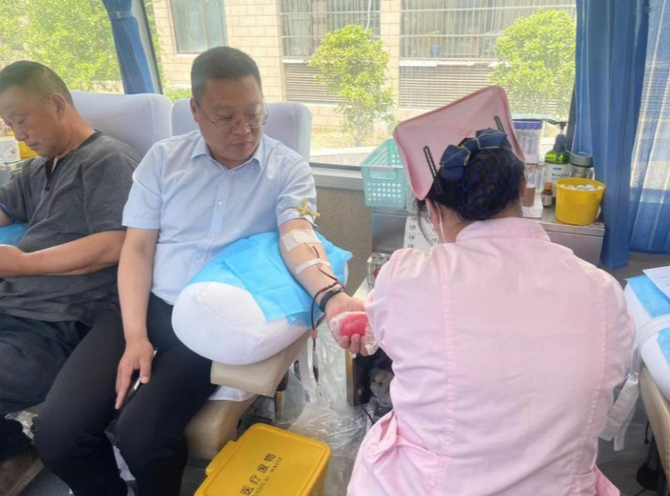 沭阳县塘沟镇：无偿献血引领新时代志愿服务新风尚
